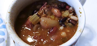 15 Bean Soup with Ham recipe