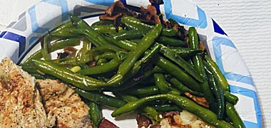 recipe Green Beans and Bacon