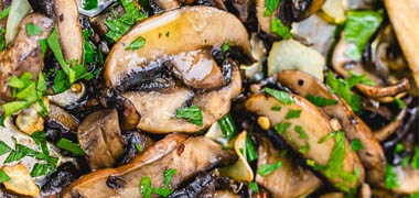 Sauted Mushrooms and Parsley