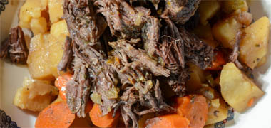 Jan's Pot Roast with Carrots and Potatoes